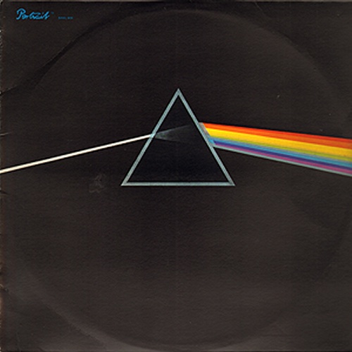 Pink Floyd The Dark Side Of The Moon vinyl LP album (LP record) Israeli PINLPTH117087