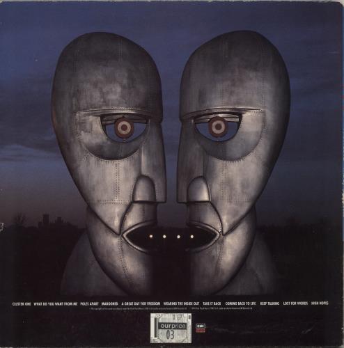 Pink Floyd The Division Bell - 1st - VG vinyl LP album (LP record) UK PINLPTH802889