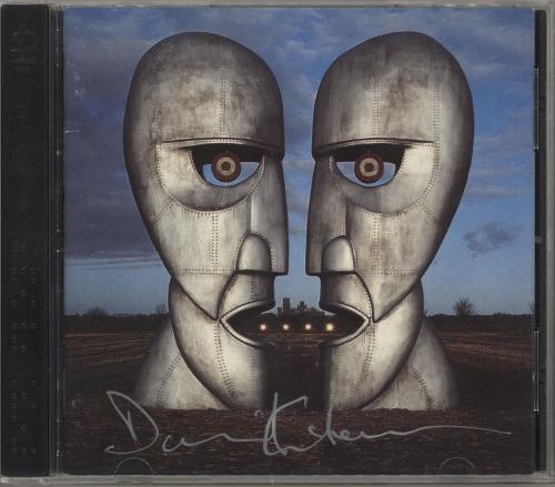 Pink Floyd The Division Bell - Autographed CD album (CDLP) UK PINCDTH736495