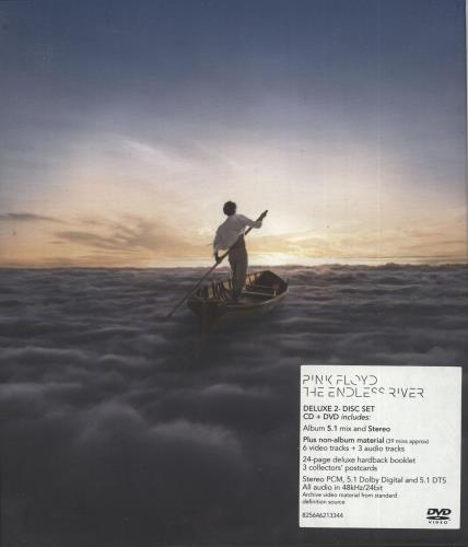 Pink Floyd The Endless River 2-disc CD/DVD set UK PIN2DTH723030
