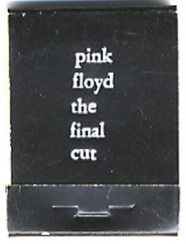 Pink Floyd The Final Cut memorabilia UK PINMMTH354597