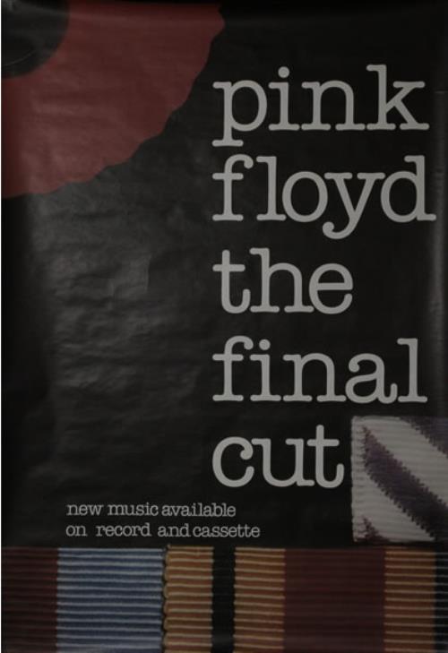 Pink Floyd The Final Cut poster UK PINPOTH492472