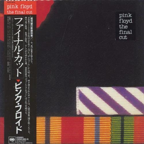 Pink Floyd The Final Cut CD album (CDLP) Japanese PINCDTH821618