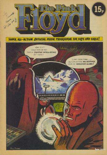 Pink Floyd The Pink Floyd tour programme UK PINTRTH827742