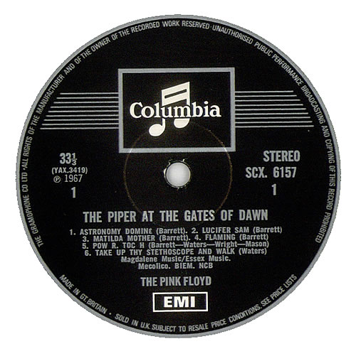 Pink Floyd The Piper At The Gates Of Dawn - 2nd - EX vinyl LP album (LP record) UK PINLPTH210501