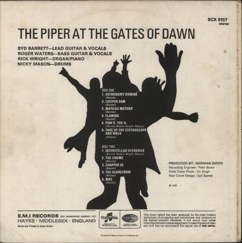 Pink Floyd The Piper At The Gates Of Dawn - 5th - Lam vinyl LP album (LP record) UK PINLPTH269384