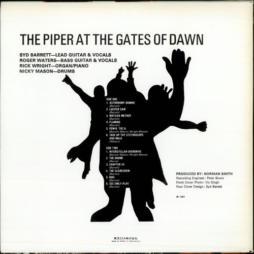 Pink Floyd The Piper At The Gates Of Dawn vinyl LP album (LP record) Japanese PINLPTH509164