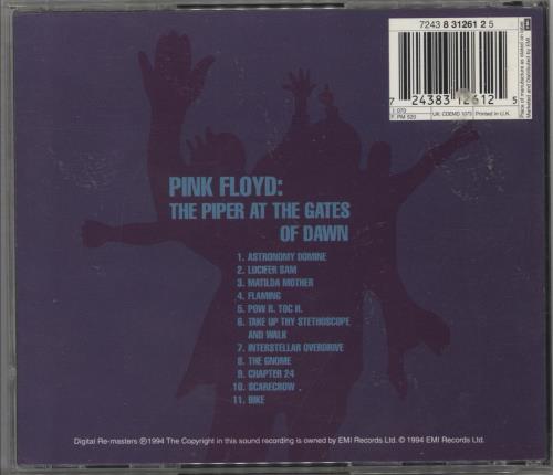 Pink Floyd The Piper At The Gates Of Dawn CD album (CDLP) Dutch PINCDTH867749