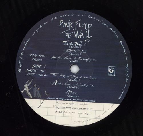 Pink Floyd The Wall - 1st - G 2-LP vinyl record set (Double LP Album) UK PIN2LTH764269