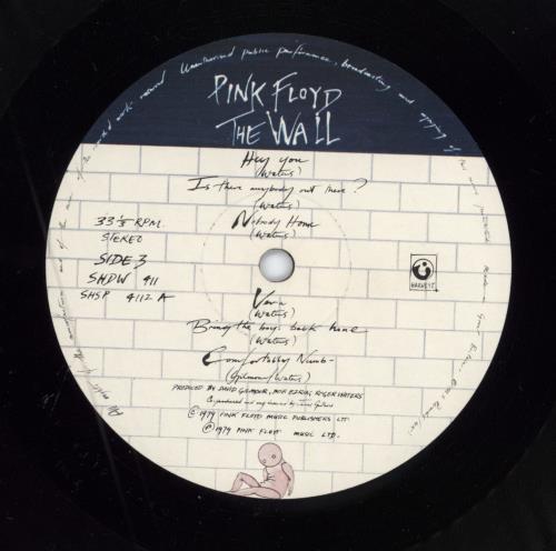 Pink Floyd The Wall - 1st - G 2-LP vinyl record set (Double LP Album) UK PIN2LTH764269