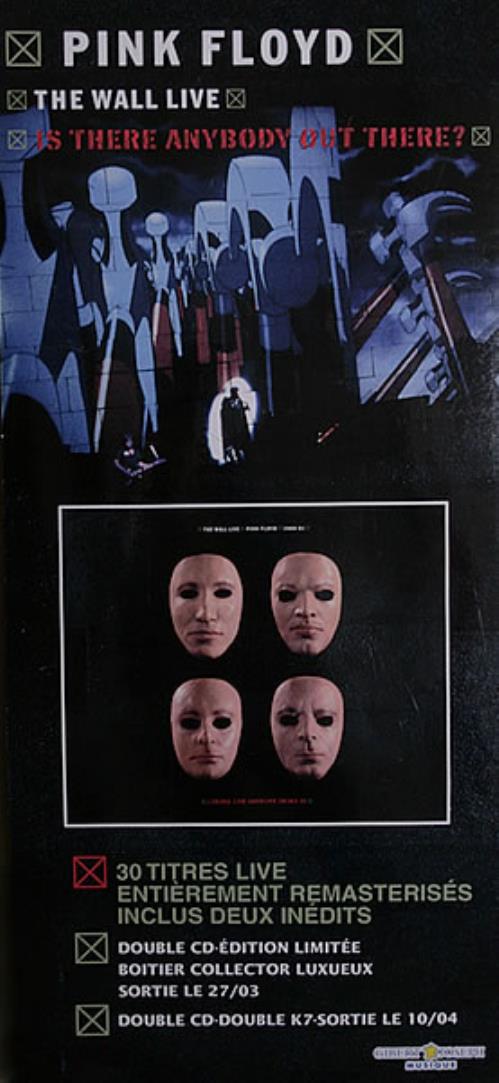Pink Floyd The Wall Live display French PINDITH539334