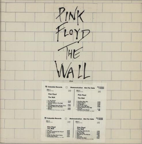 Pink Floyd The Wall 2-LP vinyl record set (Double LP Album) US PIN2LTH100561