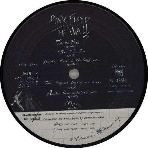 Pink Floyd The Wall 2-LP vinyl record set (Double LP Album) US PIN2LTH100561
