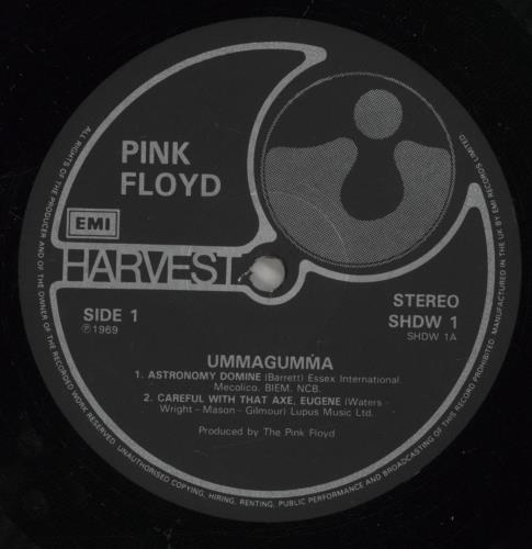 Pink Floyd Ummagumma - 1988 2-LP vinyl record set (Double LP Album) UK PIN2LUM882340
