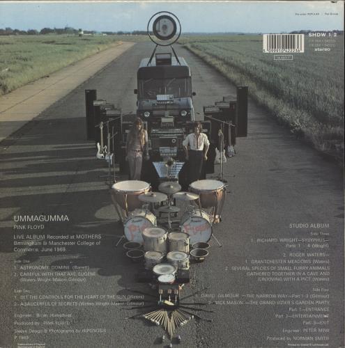 Pink Floyd Ummagumma - 1988 2-LP vinyl record set (Double LP Album) UK PIN2LUM882340