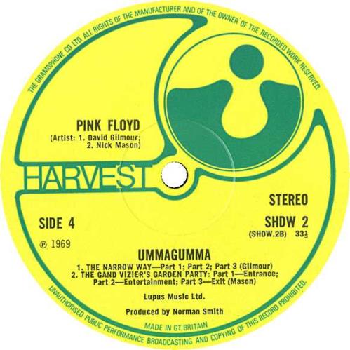 Pink Floyd Ummagumma - 1st - EX 2-LP vinyl record set (Double LP Album) UK PIN2LUM681847