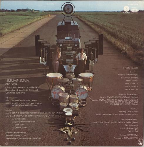Pink Floyd Ummagumma 2-LP vinyl record set (Double LP Album) US PIN2LUM412293