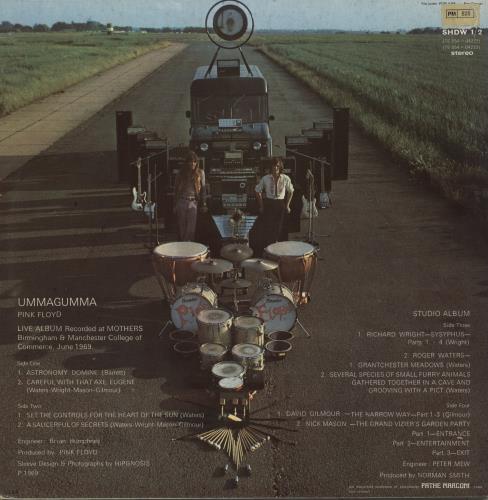 Pink Floyd Ummagumma 2-LP vinyl record set (Double LP Album) French PIN2LUM82346