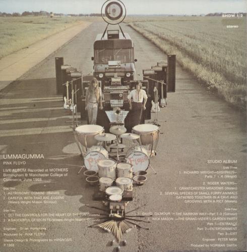 Pink Floyd Ummagumma 2-LP vinyl record set (Double LP Album) New Zealand PIN2LUM871918