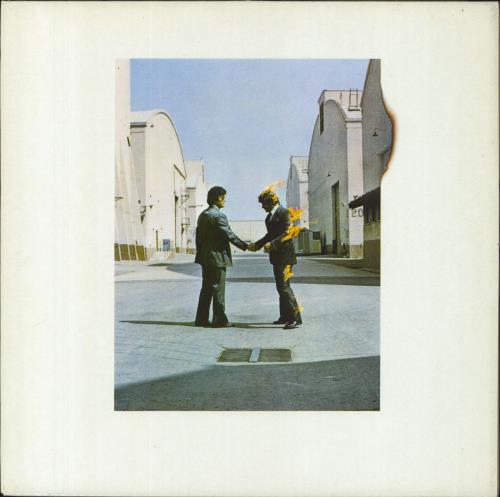 Pink Floyd Wish You Were Here - 3rd + Postcard & Sticker vinyl LP album (LP record) UK PINLPWI829840