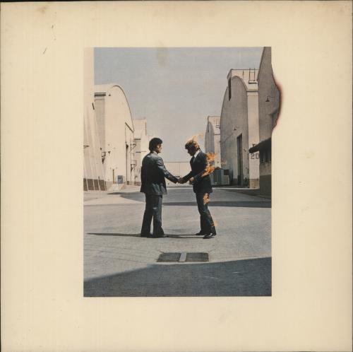 Pink Floyd Wish You Were Here - 3rd + Postcard vinyl LP album (LP record) UK PINLPWI664721