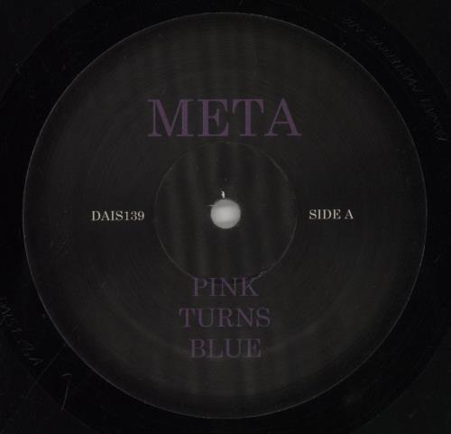 PINK TURNS BLUE Meta vinyl LP album (LP record) US PB0LPME863290