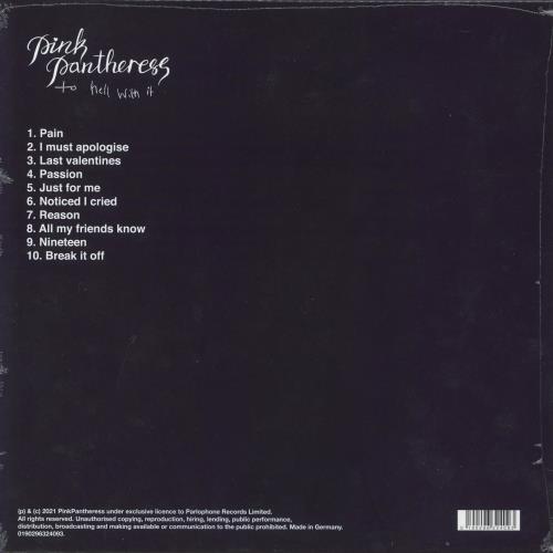 PinkPantheress To Hell With It - RSD22 - Sealed vinyl LP album (LP record) UK 5-VLPTO819148