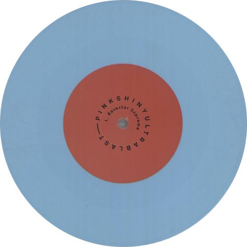 Pinkshinyultrablast Ravestar Supreme - Light Blue Vinyl 7" vinyl single (7 inch record / 45) US QI007RA661355