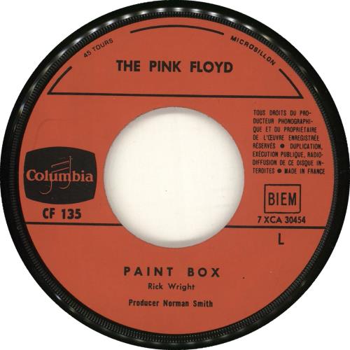 Pink Floyd Apples And Oranges French 7" vinyl single (7 inch record