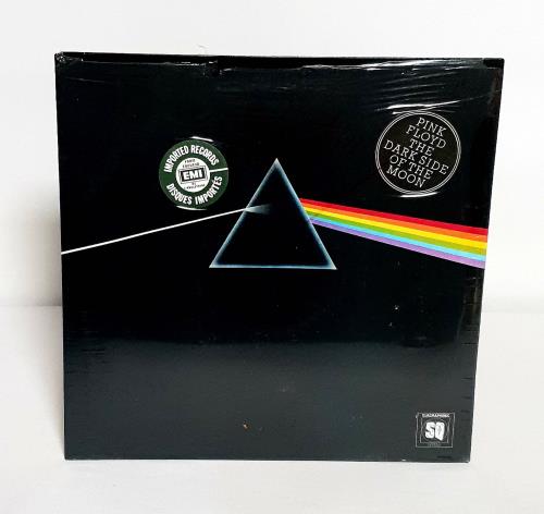 Pink Floyd The Dark Side Of The Moon - Quad - Sealed - Import Sticker vinyl LP album (LP record) UK PINLPTH760612