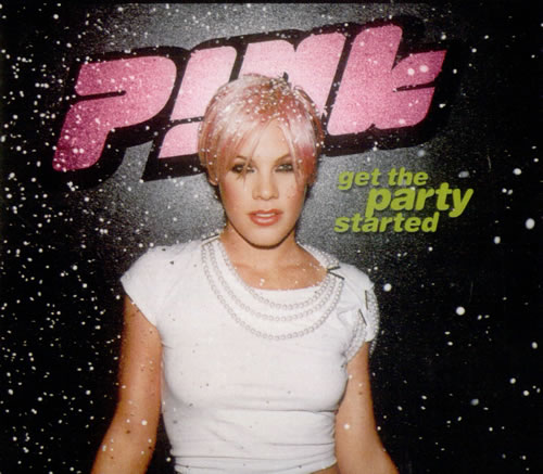 Pink Get The Party Started CD single (CD5 / 5") Australian P-KC5GE536226