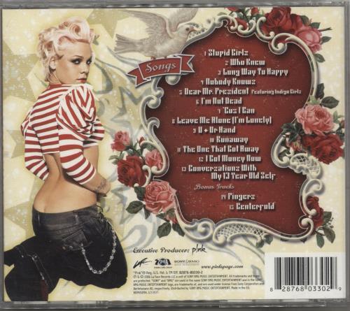 Pink I'm Not Dead CD album (CDLP) UK P-KCDIM352909