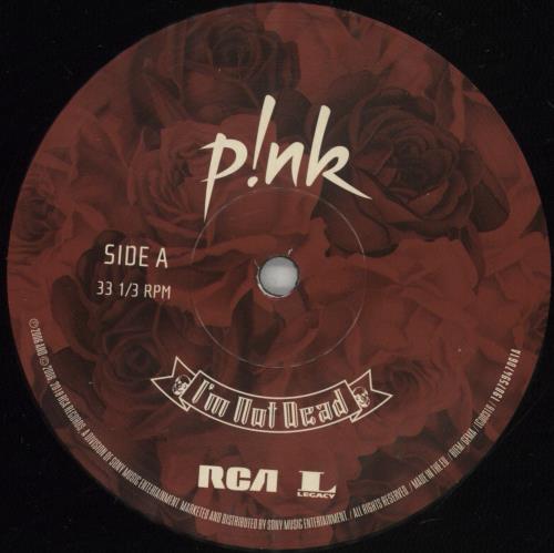 Pink I'm Not Dead 2-LP vinyl record set (Double LP Album) UK P-K2LIM881491