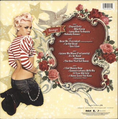 Pink I'm Not Dead 2-LP vinyl record set (Double LP Album) UK P-K2LIM881491