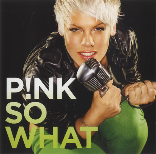 Pink So What CD single (CD5 / 5") US P-KC5SO453034