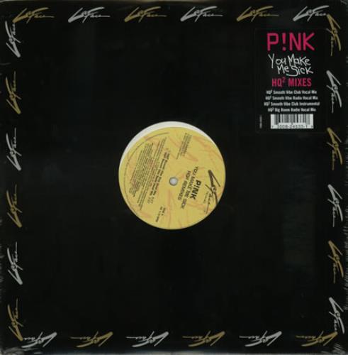 Pink You Make Me Sick 12" vinyl single (12 inch record / Maxi-single) US P-K12YO390103