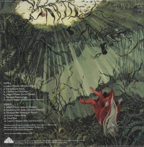 Pino Donaggio Don't Look Now - 180gm Clear With Red Pool Vinyl vinyl LP album (LP record) US P6NLPDO877333