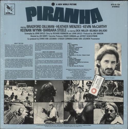 Pino Donaggio Piranha vinyl LP album (LP record) US P6NLPPI836003