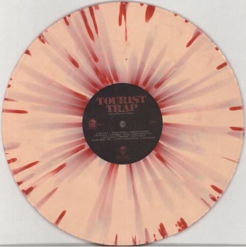 Pino Donaggio Tourist Trap - Peach with Red Splatter Vinyl vinyl LP album (LP record) US P6NLPTO857025
