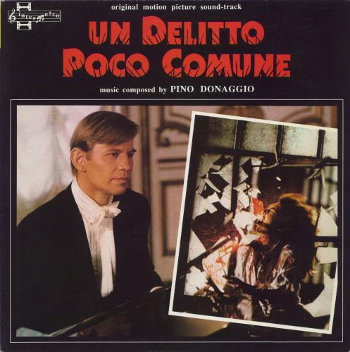Pino Donaggio Un Delitto Poco Comune OST vinyl LP album (LP record) Italian P6NLPUN820763