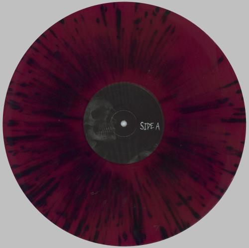 Pist Hailz - Purple w/ black Splatter vinyl LP album (LP record) UK 6NWLPHA822018