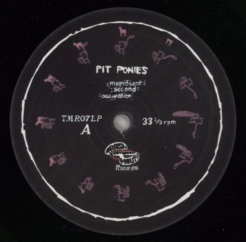 Pit Ponies Magnificent Second Occupation vinyl LP album (LP record) UK 98YLPMA878068