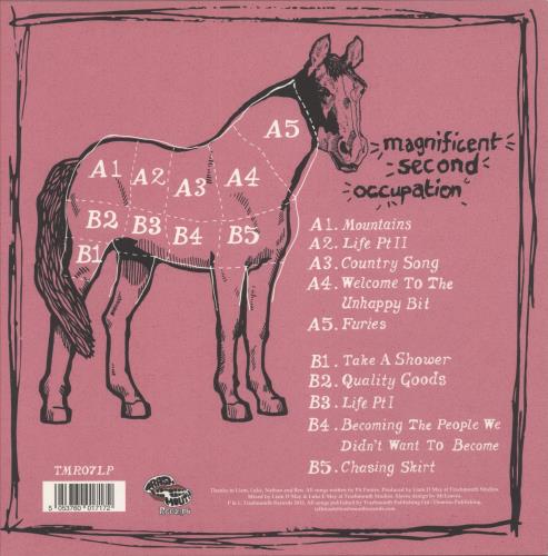 Pit Ponies Magnificent Second Occupation vinyl LP album (LP record) UK 98YLPMA878068