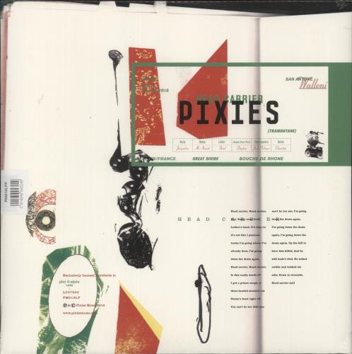 Pixies Head Carrier - Pink Vinyl vinyl LP album (LP record) US PIXLPHE667612