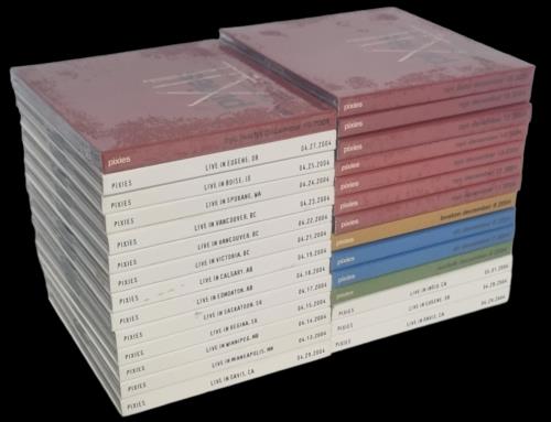 Pixies Quantity of 28 Live 2-CD Sets CD Album Box Set US PIXDXQU805231