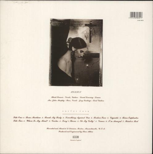 Pixies Surfer Rosa - Smooth sleeve vinyl LP album (LP record) UK PIXLPSU881340