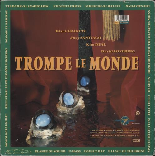 Pixies Trompe Le Monde - VG vinyl LP album (LP record) UK PIXLPTR892573