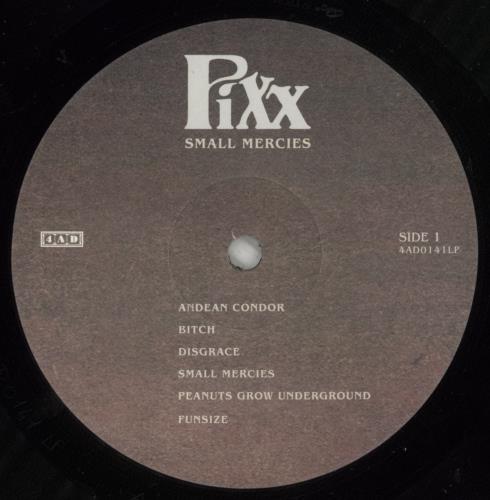 Pixx Small Mercies vinyl LP album (LP record) UK 4J2LPSM874853