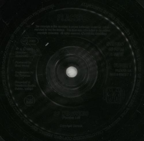 Placebo 36 Degrees - VG 7" vinyl single (7 inch record / 45) UK CEB07DE869853