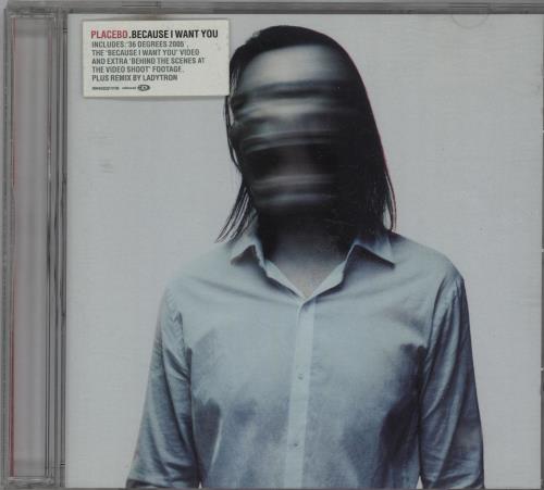 Placebo Because I Want You CD single (CD5 / 5") UK CEBC5BE657624